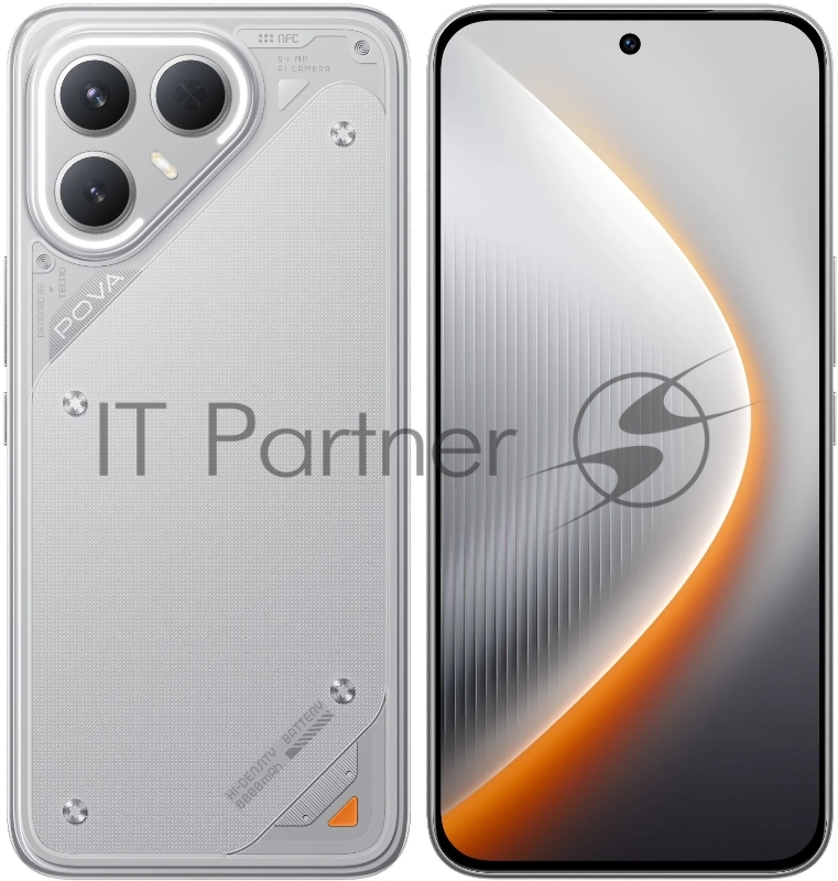 Смартфон Tecno Pova 7 Pro 5G 12GB/256GB Dynamic Grey (LJ8)