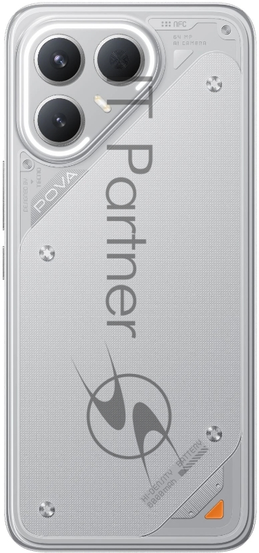 Смартфон Tecno Pova 7 Pro 5G 8GB/256GB Dynamic Grey (LJ8)