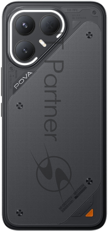 Смартфон Tecno Pova 7 Pro 5G 8GB/256GB Geek Black (LJ8)