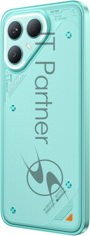 Смартфон Tecno Pova 7 Pro 5G 8GB/256GB Neon Cyan (LJ8)