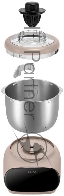 Миксер стационарный Kitfort КТ-4412 120Вт бежевый/серебристый