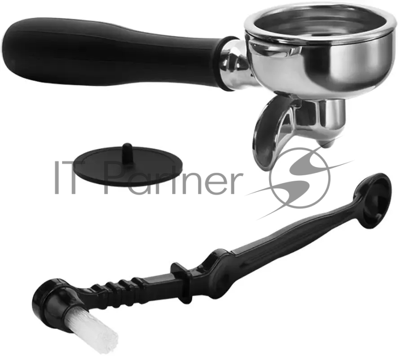 Кофеварка рожковая Kitfort КТ-7530 1450Вт серебристый/черный