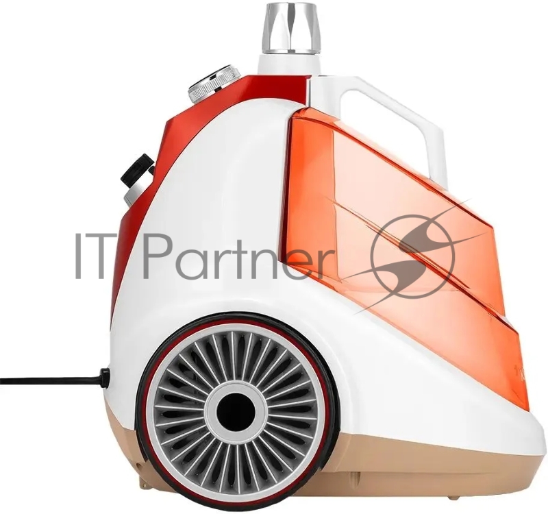 Отпариватель напольный Kitfort КТ-9357 2200Вт оранжевый/белый