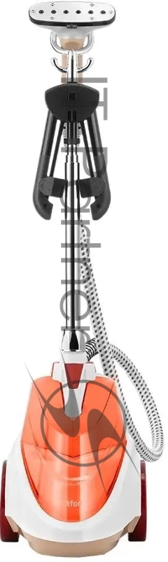 Отпариватель напольный Kitfort КТ-9357 2200Вт оранжевый/белый