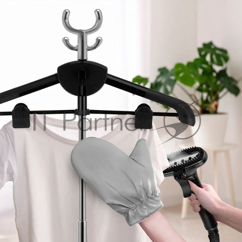 Отпариватель напольный Kitfort КТ-9356 2200Вт красный/черный