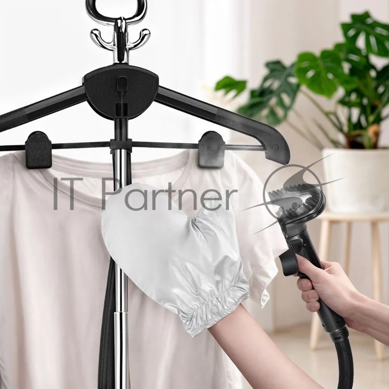 Отпариватель напольный Kitfort КТ-9355 2200Вт синий/черный