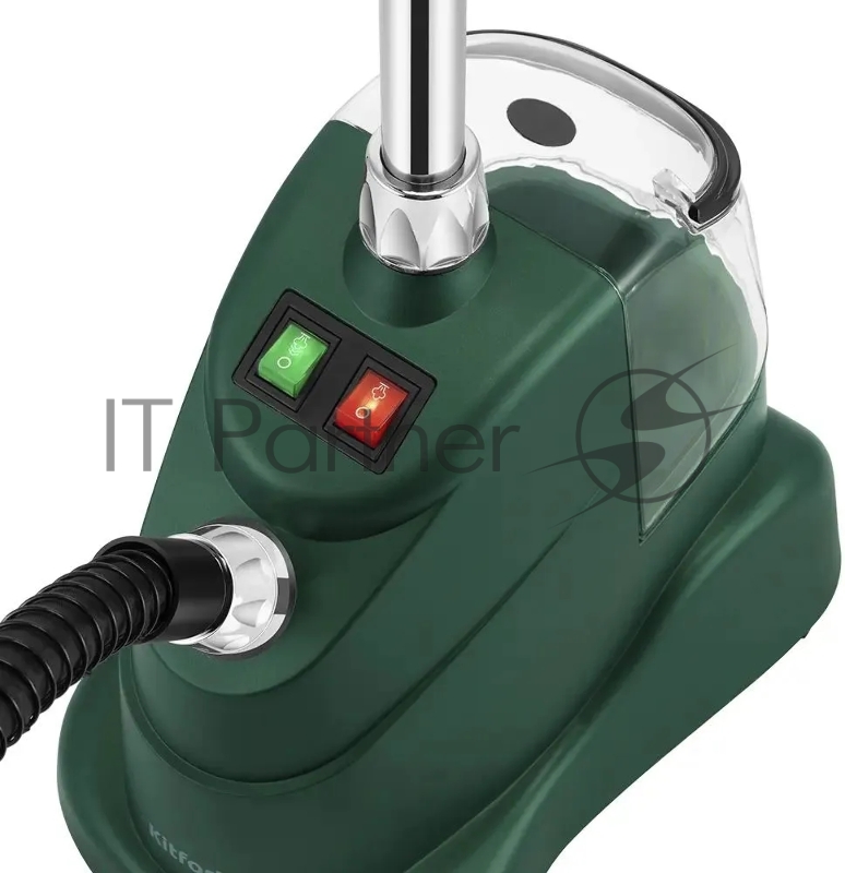 Отпариватель напольный Kitfort КТ-9360 2200Вт зеленый/черный