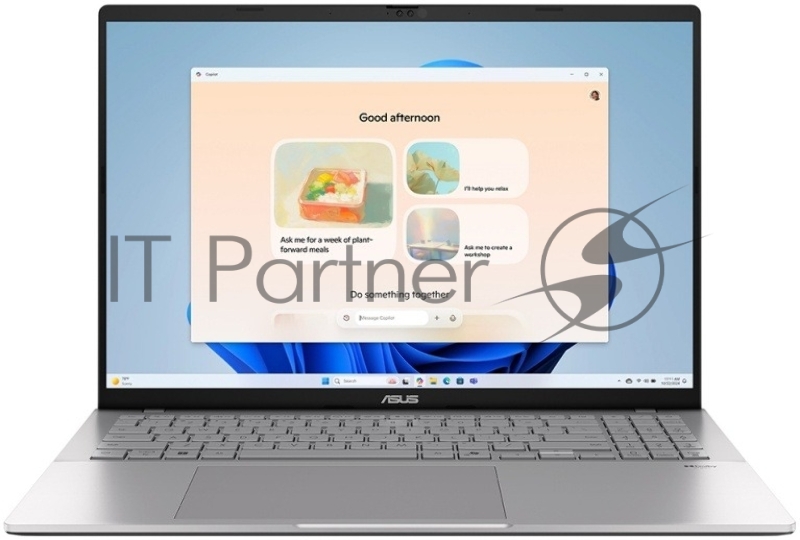 Ноутбук ASUS VivoBook S16 S3607VA-RP078 серебристый Intel Core i5 13420H 2100MHz/16/1920x1200/16GB/512GB SSD/Intel UHD Graphics/Wi-Fi/Bluetooth/Windo 11 Pro