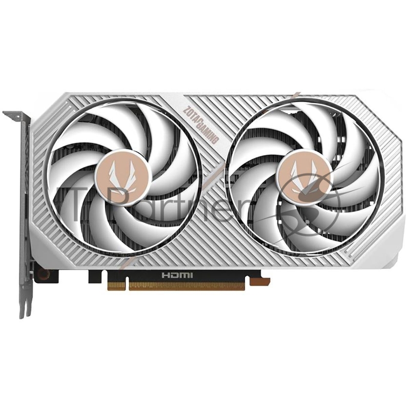 Видеокарта Zotac PCI-E 5.0 RTX 5060 TWIN EDGE OC WHITE ED NVIDIA GeForce RTX 5060 8Gb 128bit GDDR7 2527/28000 HDMIx1 DPx3 HDCP Ret