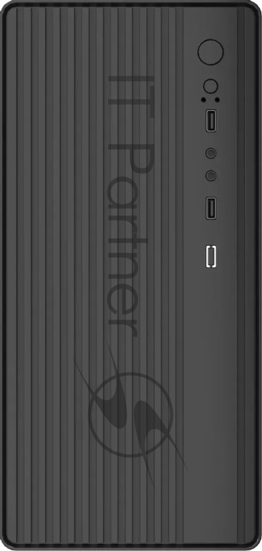 Корпус Accord ACC-M258-01B черный без БП mATX 4x120mm 2xUSB2.0 audio