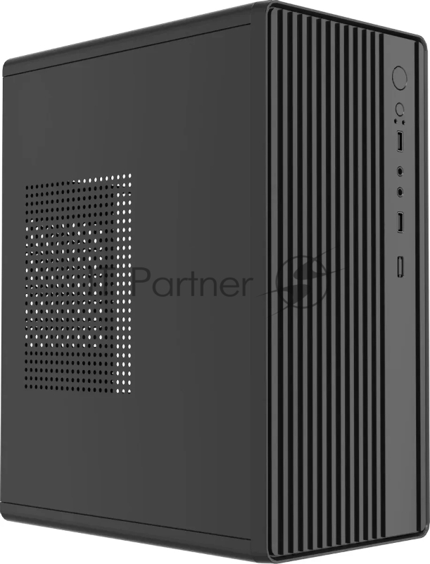 Корпус Accord ACC-M258-01B черный без БП mATX 4x120mm 2xUSB2.0 audio