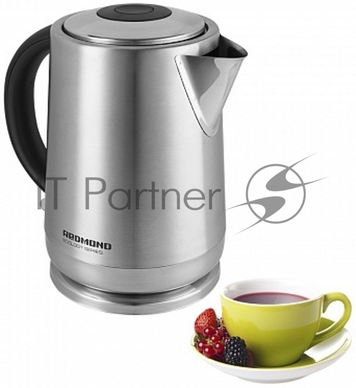 Чайник электрический Redmond RK-M1482 металл, 1,7 л, 2200 Вт