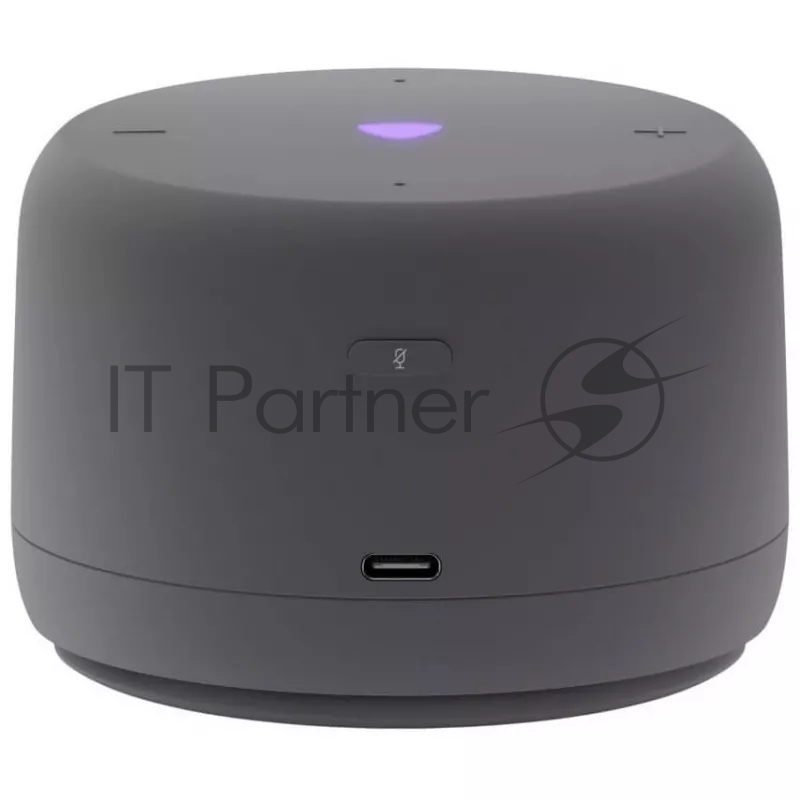 Умная колонка Яндекс Станция Лайт 2 с Алисой, без часов, 6 Вт, модель YNDX-00028 (серый)