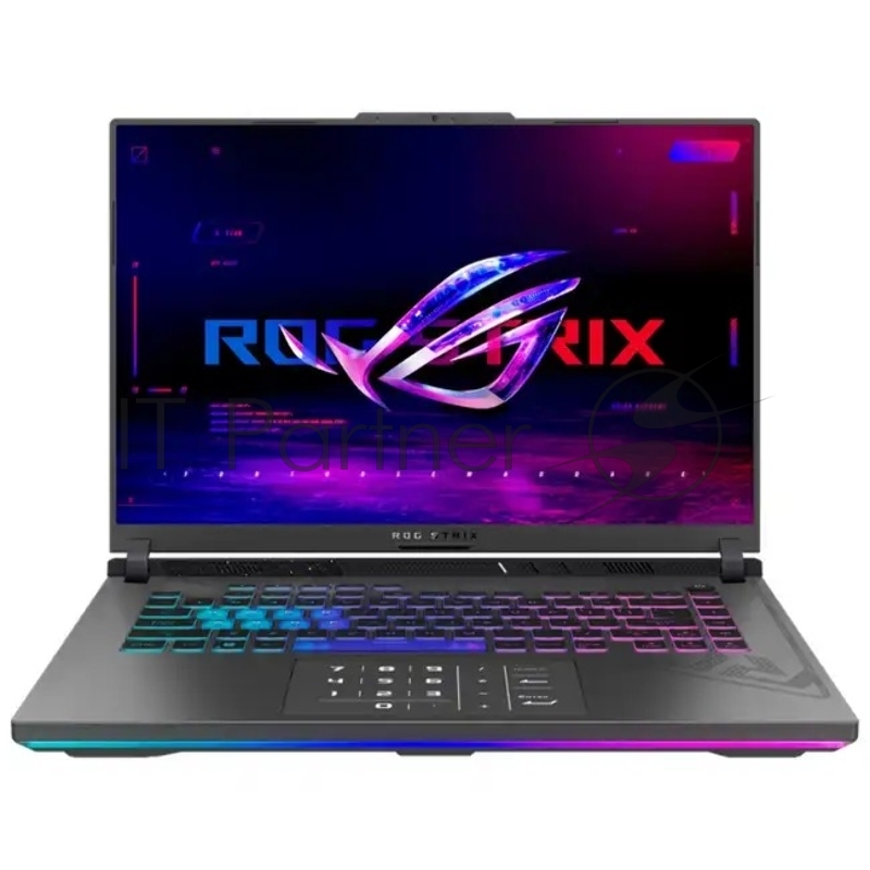 ASUS ROG Strix G16 G614PR-RV027 AMD Ryzen 9 8940HX 2400MHz/16/1920x1200/16GB/1024 SSD/NVIDIA GeForce RTX 5070 Ti 12GB/Wi-Fi/Bluetooth/Без ОС (90NR0NJ7-M001J0) Grey
