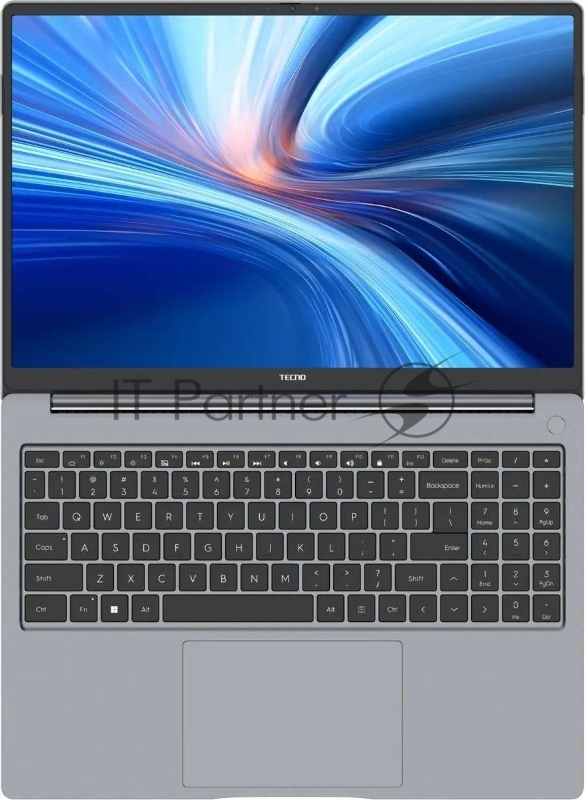 Ноутбук Tecno MegaBook T16 Core i5 13420H 16Gb SSD512Gb Intel UHD Graphics 16 IPS FHD+ (1920x1200) без ОС 64 grey WiFi BT Cam 6460mAh (T16RA-NEG0)