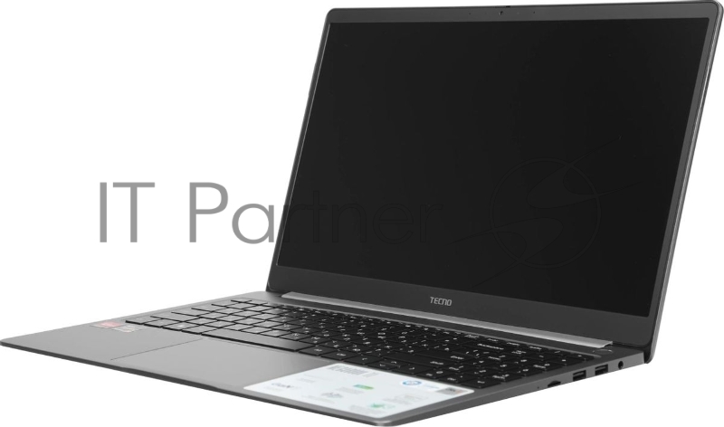 Ноутбук Tecno MegaBook T1 Ryzen 5 5500U 16Gb SSD512Gb AMD Radeon Graphics 15.6 IPS FHD (1920x1080) без ОС 64 grey WiFi BT Cam 6060mAh (T15DA-2EG0)