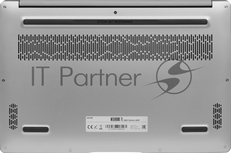 Ноутбук Tecno MegaBook T1 Ryzen 5 5500U 16Gb SSD512Gb AMD Radeon Graphics 15.6 IPS FHD (1920x1080) без ОС 64 grey WiFi BT Cam 6060mAh (T15DA-2EG0)
