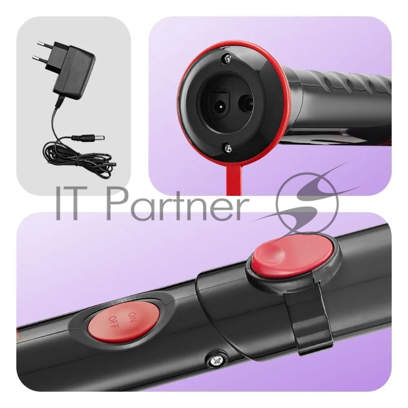 Пылесос ручной Kitfort КТ-6985 18Вт черный/серебристый