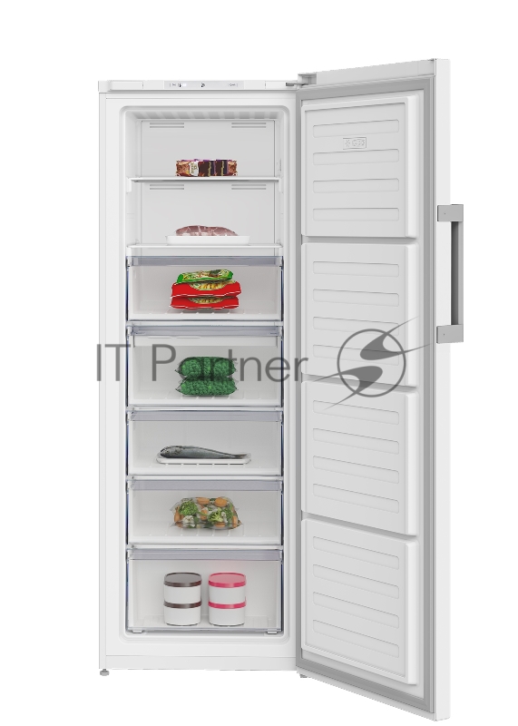 Морозильная камера Beko B1RFNK292W, белый, 255л, 7 ящиков