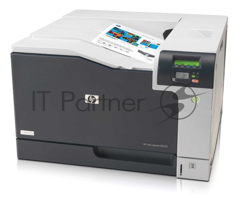 Принтер лазерный HP Color LaserJet CP5225dn (CE712A), A3, цветной, печ. до 20 стр/мин., 600 x 600 dpi, USB, RJ-45