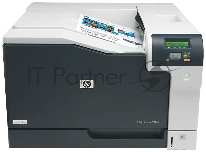 Принтер лазерный HP Color LaserJet CP5225dn (CE712A), A3, цветной, печ. до 20 стр/мин., 600 x 600 dpi, USB, RJ-45