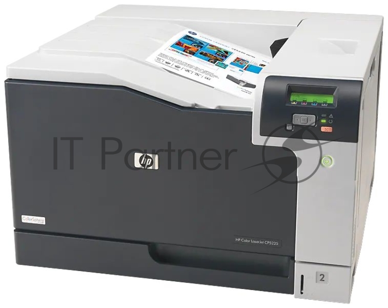 Принтер лазерный HP Color LaserJet CP5225dn (CE712A), A3, цветной, печ. до 20 стр/мин., 600 x 600 dpi, USB, RJ-45