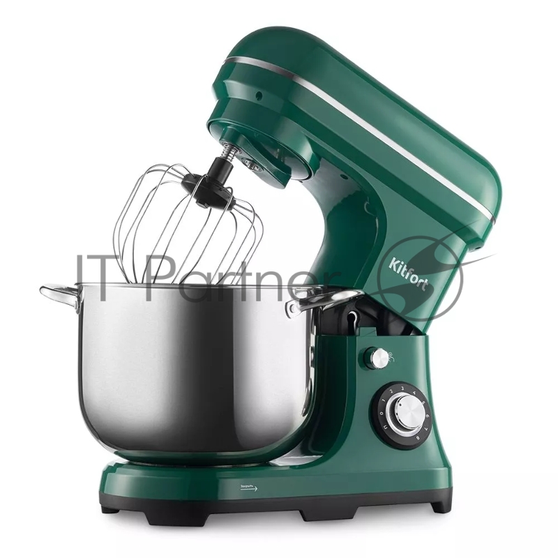 Миксер планетарный Kitfort КТ-3453 2000Вт зеленый