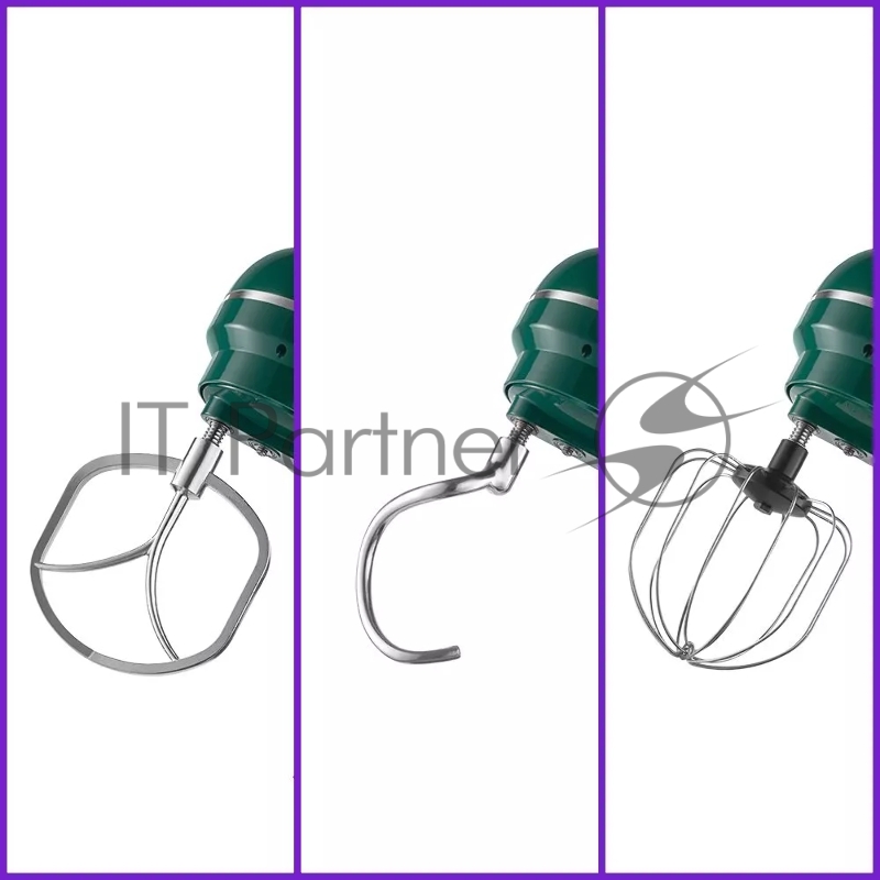 Миксер планетарный Kitfort КТ-3453 2000Вт зеленый