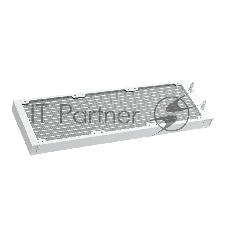 Водяное охлаждение для процессора SAMA Q60 White (360mm, LED temp., White, ARGB/ Fans: 3x120mm, 86CFM, 30dBA, 2600RPM/ Pump height 64mm, 30dBA, 2800RPM, Rad thickness 27mm/ S: 1851, 1700, 1200, 20XX, 115X, AM5, AM4)