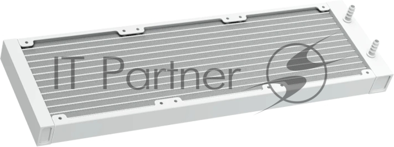 Водяное охлаждение для процессора SAMA Q60 White (360mm, LED temp., White, ARGB/ Fans: 3x120mm, 86CFM, 30dBA, 2600RPM/ Pump height 64mm, 30dBA, 2800RPM, Rad thickness 27mm/ S: 1851, 1700, 1200, 20XX, 115X, AM5, AM4)