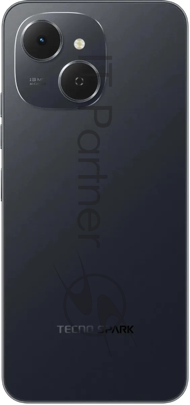 Смартфон Tecno Spark 40C 128Gb 8Gb черный моноблок 3G 4G 6.67 720x1600 Android 14 48Mpix 802.11 a/b/g/n/ac NFC GPS GSM900/1800 Protect