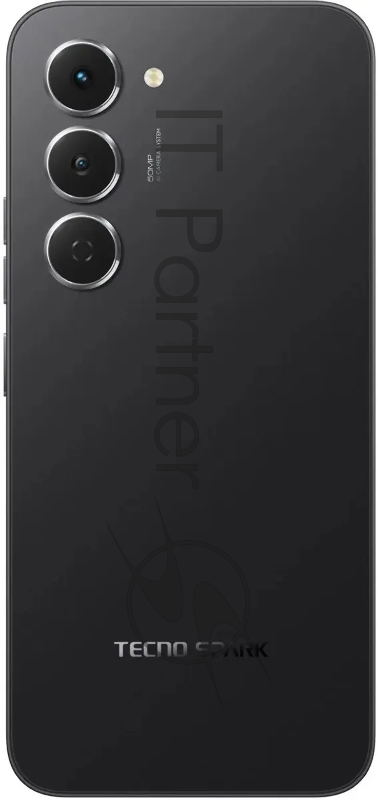 Смартфон Tecno Spark 40 Pro 128Gb 8Gb черный моноблок 3G 4G 6.78 1080x2436 Android 14 108Mpix 802.11 a/b/g/n/ac NFC GPS GSM900/1800 Protect
