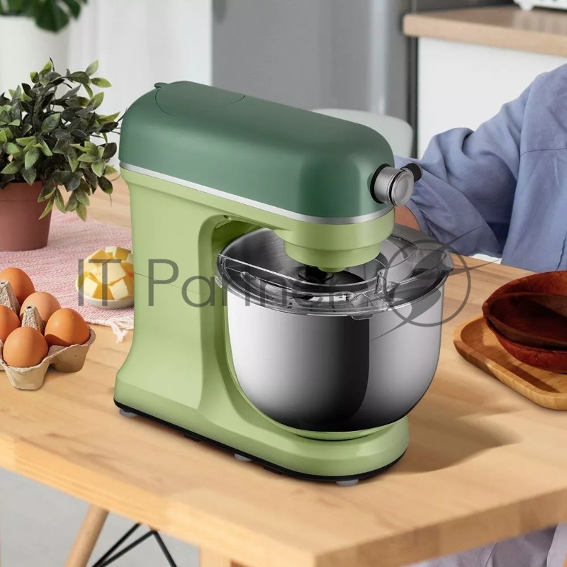 Миксер планетарный Kitfort КТ-3452 1600Вт зеленый