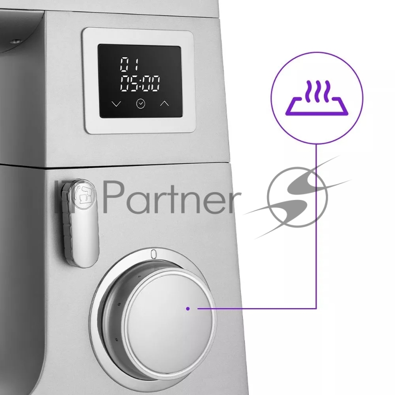 Миксер планетарный Kitfort КТ-3435-2 1800Вт серый