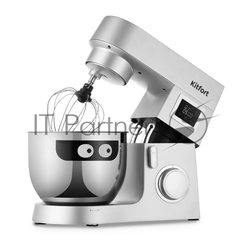 Миксер планетарный Kitfort КТ-3435-2 1800Вт серый