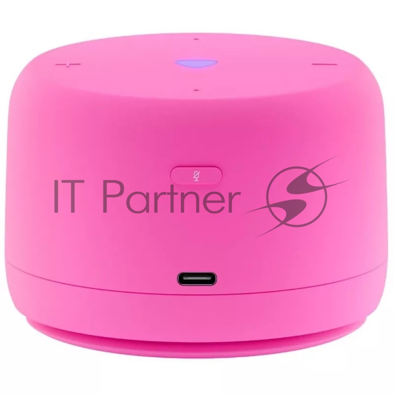Умная колонка Яндекс Станция Лайт 2 с Алисой, без часов, 6 Вт, модель YNDX-00028 (розовый)