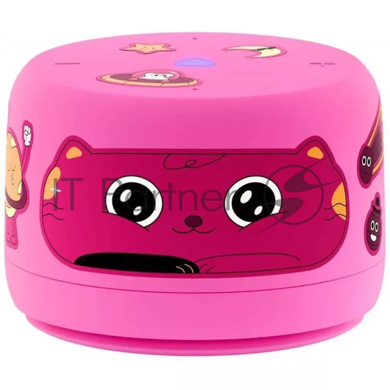 Умная колонка Яндекс Станция Лайт 2 с Алисой, без часов, 6 Вт, модель YNDX-00028 (розовый)