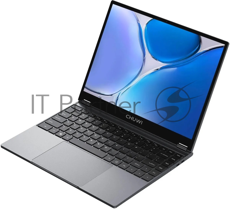 Ноутбук Chuwi Freebook N-series N150 16Gb SSD512Gb Intel Graphics 13.4 IPS Touch 2.5K (2520x1680) Windows 11 Home grey WiFi BT Cam 5000mAh