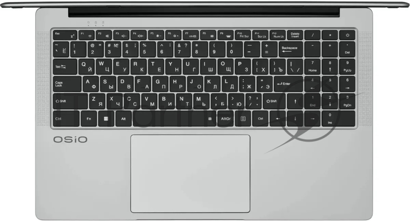 Ноутбук Osio FocusLine F160i-002 Core i3 1115G4 8Gb SSD512Gb Intel UHD Graphics 16.1 IPS FHD (1920x1080) Windows 11 Home grey WiFi BT Cam 6000mAh