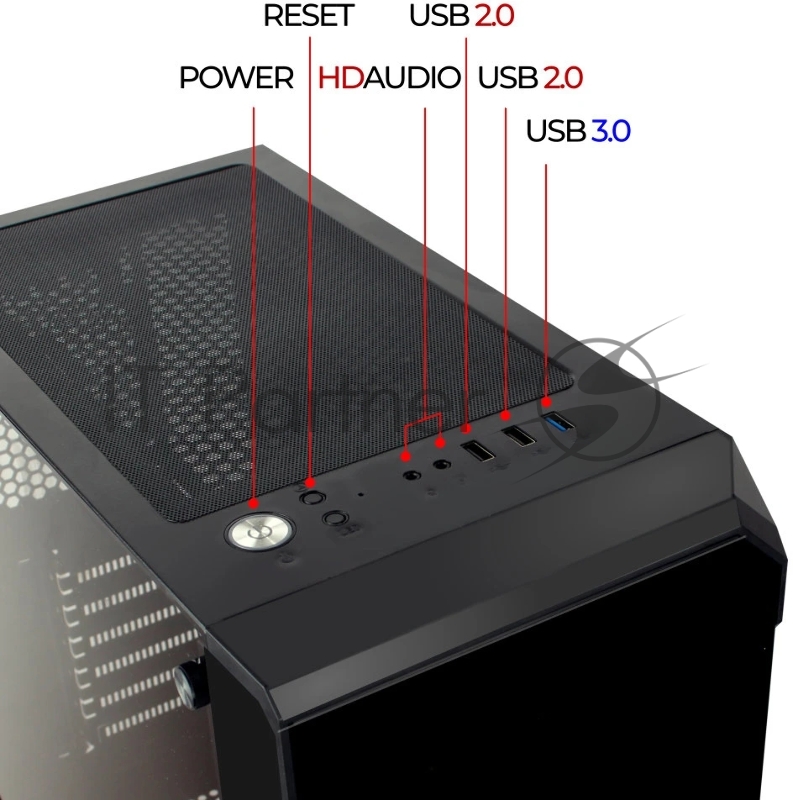 Корпус Ginzzu CL120 ATX