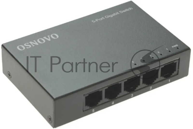 Коммутатор Osnovo SW-5G 5x1Гбит/с неуправляемый