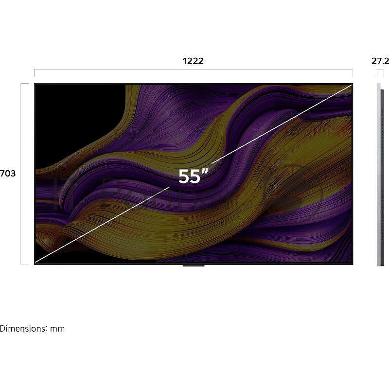 Телевизор LG OLED55G5RLA 55 OLED 4K Ultra HD атласное серебро СМАРТ ТВ WebOS