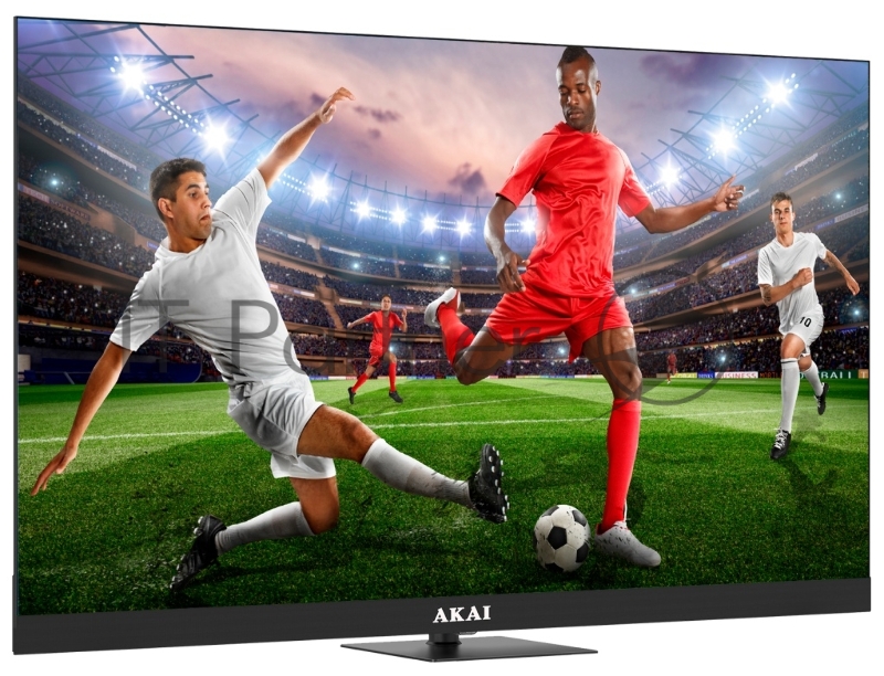 Телевизор QLED 55” 4K UHD AKAI TA55BQ900 черный с саундбаром