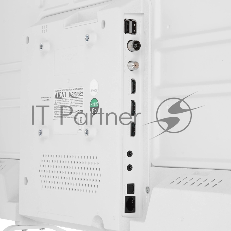Телевизор LED 32” FHD AKAI TA32BF552 белый