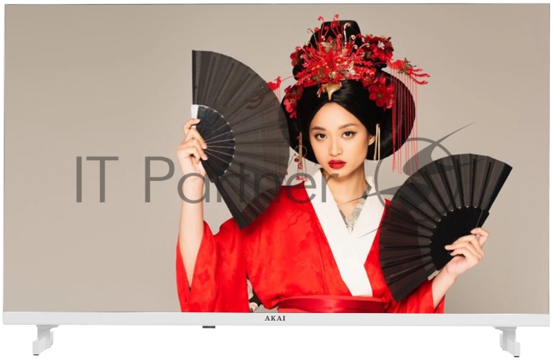 Телевизор LED 32” HD AKAI TA32BH502 белый