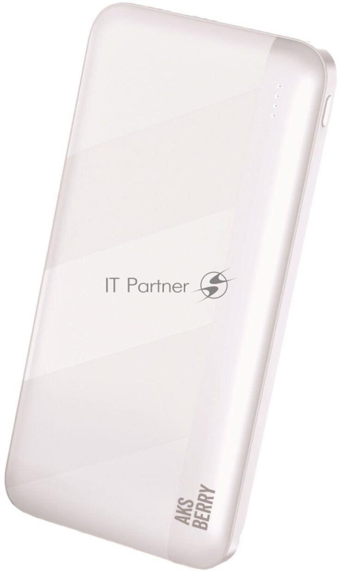 Портативный аккумулятор AKSBERRY (6900288200014) E103 Infinity 10000 mAh (белый)