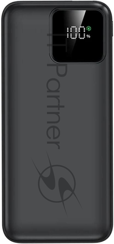 Портативный аккумулятор AKSBERRY (6900289710017) E200 Boosti быстрая зарядка PD22.5W/QC22.5W с дисплеем 20000 mAh, черный