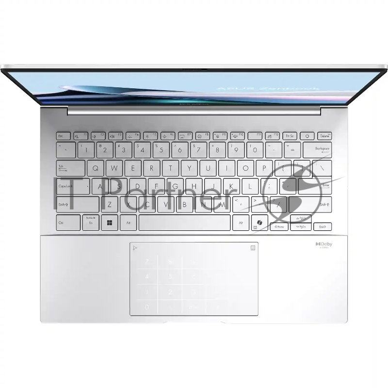 Ноутбук ASUS Zenbook 14 UX3405CA-QL573 Intel Core Ultra 5 225H 1.7 GHz Intel LPDDR5X 16GB 1TB PCIE G4 SSD Intel Arc Graphics 14 OLED WUXGA BEND GLARE TOUCH(OGM),400NITS(HDR), Without OS 0.99 kg Foggy Silver