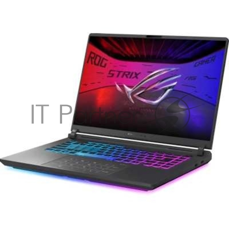 Ноутбук ASUS ROG Strix G16 G615LR-S5162 серый 16(2560x1600 (матовый, 240Hz) IPS)/Intel Core Ultra 7 255HX(2.4Ghz)/16384Mb/1024PCIS GeForce RTX 5070 Ti(12288Mb)/Cam/BT/WiFi/90WHr/ 1y/2.65kg/DOS