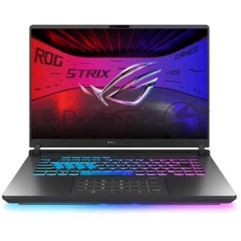 Ноутбук ASUS ROG Strix G16 G615LR-S5162 серый 16(2560x1600 (матовый, 240Hz) IPS)/Intel Core Ultra 7 255HX(2.4Ghz)/16384Mb/1024PCIS GeForce RTX 5070 Ti(12288Mb)/Cam/BT/WiFi/90WHr/ 1y/2.65kg/DOS